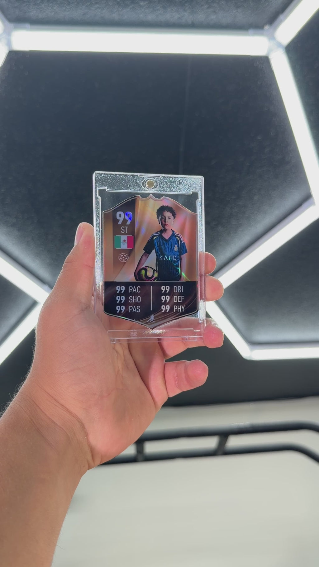 Elite Soccer Shield - holographic