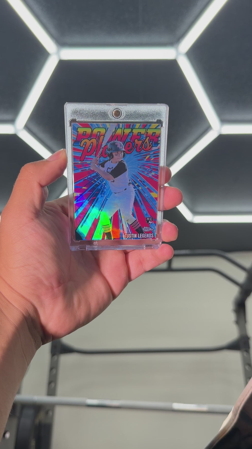 POWER PLAYERS - Holographic Trading Card